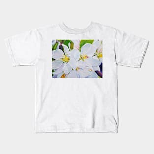 Set Free - spring flowers painting Kids T-Shirt